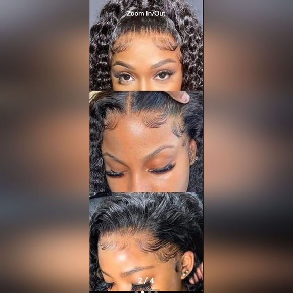 Human Hair Lace Wig - Picture 2 of 7